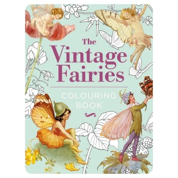 The Vintage Fairies Colouring Book