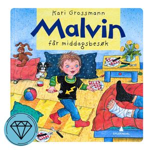 Hovedbilde Malvin f&aring;r middagsbes&oslash;k 