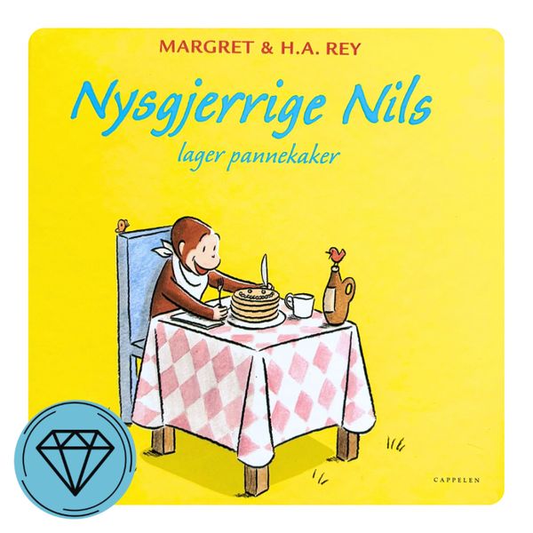 Nysgjerrige Nils lager pannekaker 