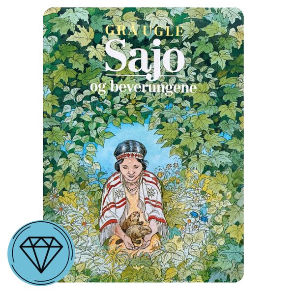 Grå ugle Sajo og beverungene 